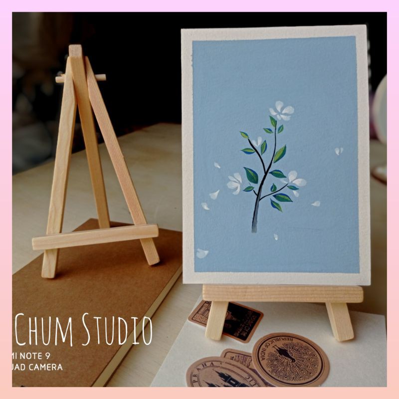 Giá vẽ tranh mini, trưng bày tranh ảnh nghệ thuật