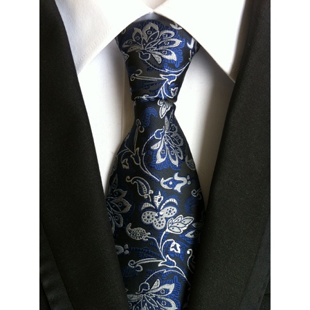 Cà Vạt Họa Tiết Sọc Chéo Thời Trang Lịch Lãm Cho Nam, Bản 8cm