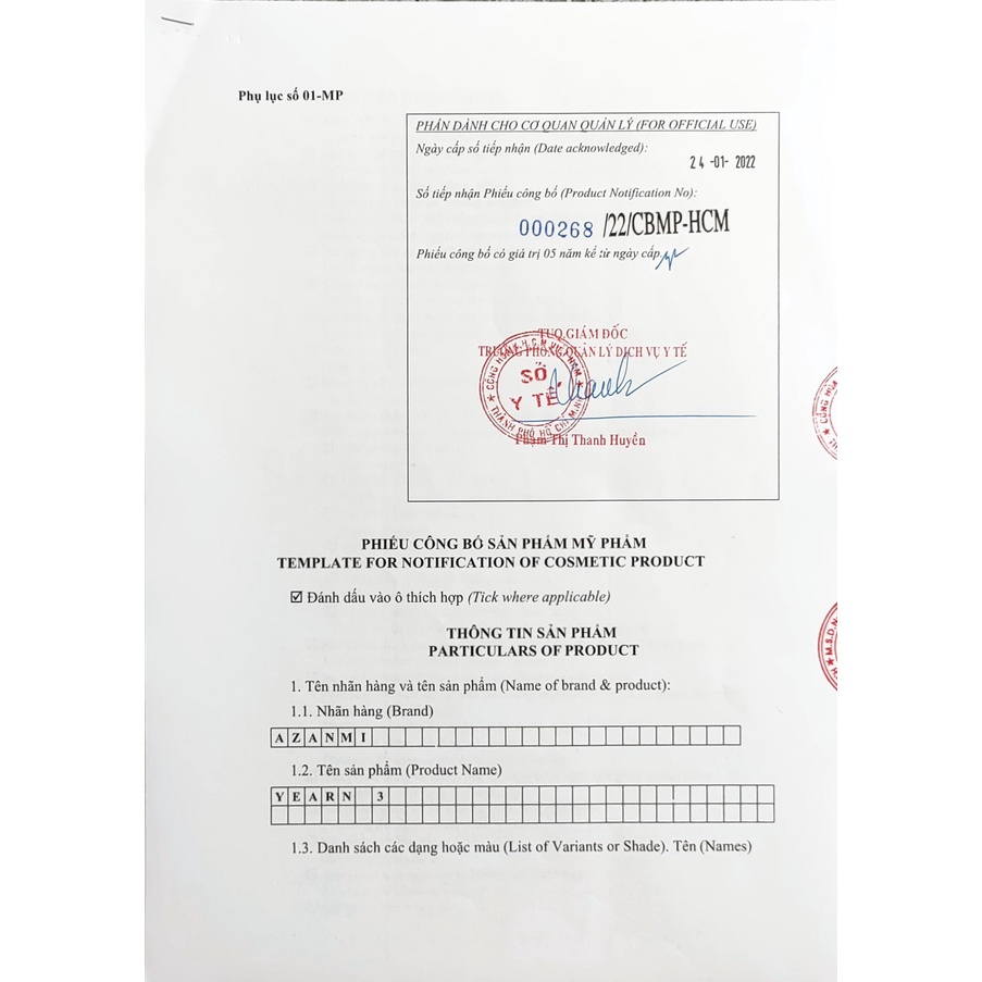 Nước hoa nam nữ Dầu thơm Unisex Chính Hãng Azanmi 50 Ml