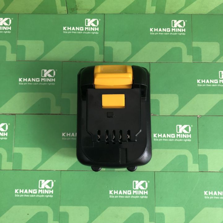 Vỏ mạch pin Dewalt 10.8V 3S - 2P, Led báo pin và nhận sạc zin