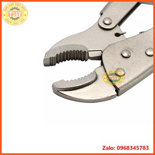 Kìm chết hàm cong Asaki 10 inch (250mm)