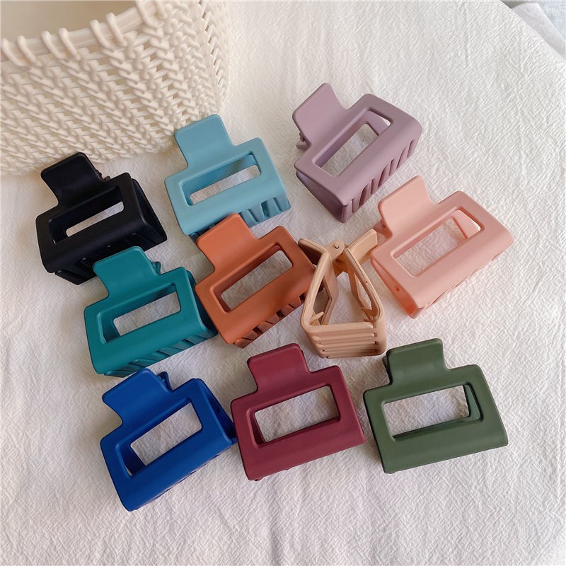 Kẹp tóc càng cua Acrylic kiểu dáng hình học thời trang Hàn Quốc cho nữ (Hairclips)