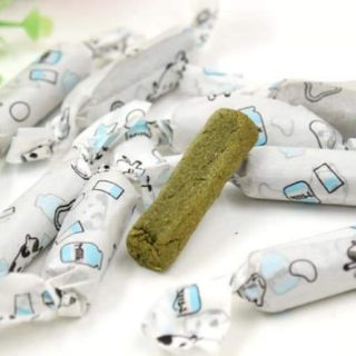 Cỏ nén hình viên kẹo - thức ăn dặm cho thỏ, bọ ú...