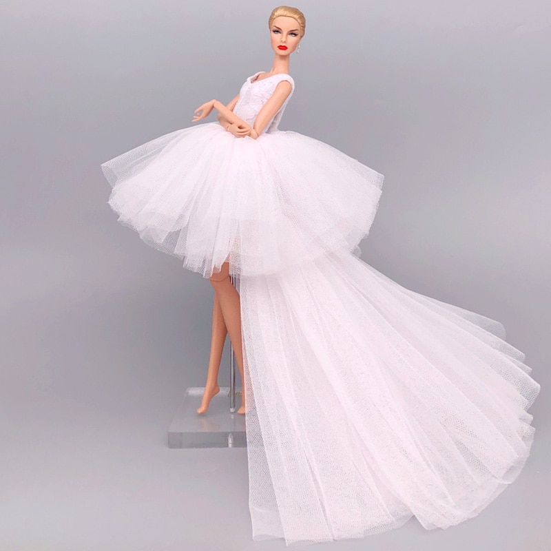 Set 2 Đầm Dạ Hội Thời Trang Cho Búp Bê Tỉ Lệ 1 / 6