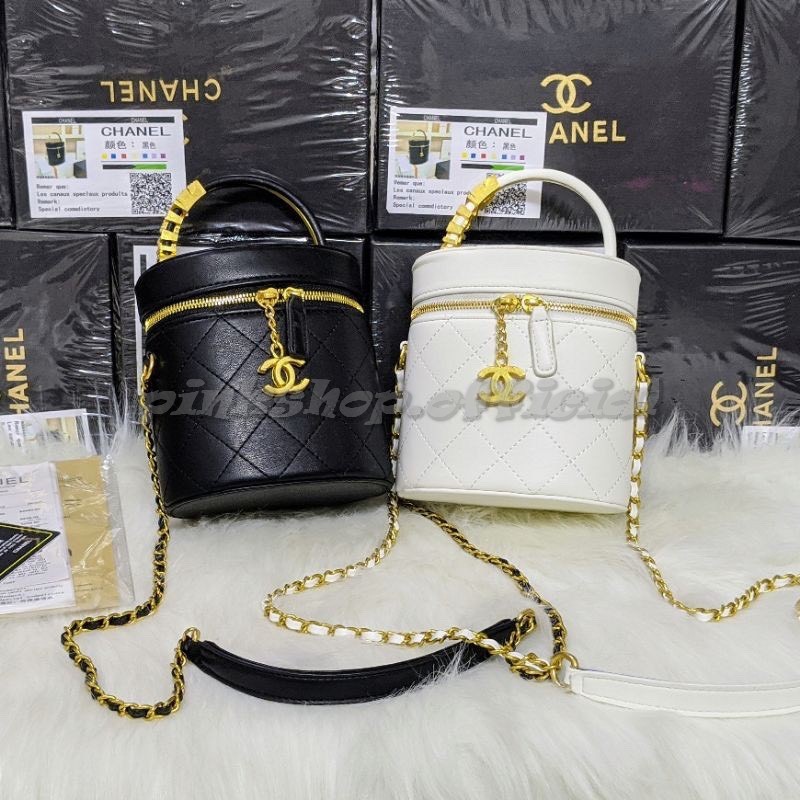 Túi đeo chéo nữ thời thượng , Túi xách nữ cao cấp hộp tròn 2 màu full box Pink Shop TSPS23 | BigBuy360 - bigbuy360.vn