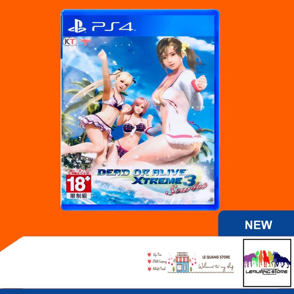 Đĩa game PS4: Dead or Alive Xtreme 3: Scarlet