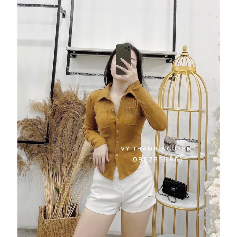 ÁO THUN TĂM CỔ ĐỨC VẠT HỚT TÔM MS12666 (có bán chân váy rút)