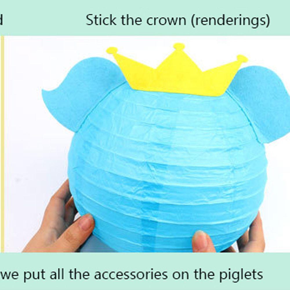 Lồng Đèn Giấy NICKOLAS Hình Động Vật Dễ Thương