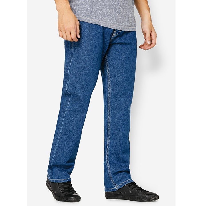 Quần bò nam wash trơn vải tối màu sang trọng, thời trang quần jean trung niên chất vải cứng không co dãn-XM025 | BigBuy360 - bigbuy360.vn