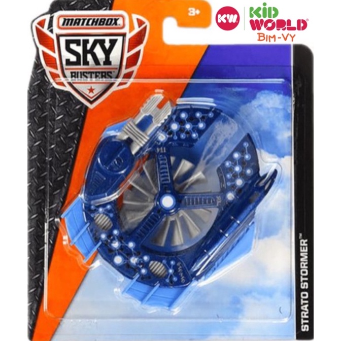 Máy bay mô hình Matchbox Sky Busters Series Strato Stomer DVR27.