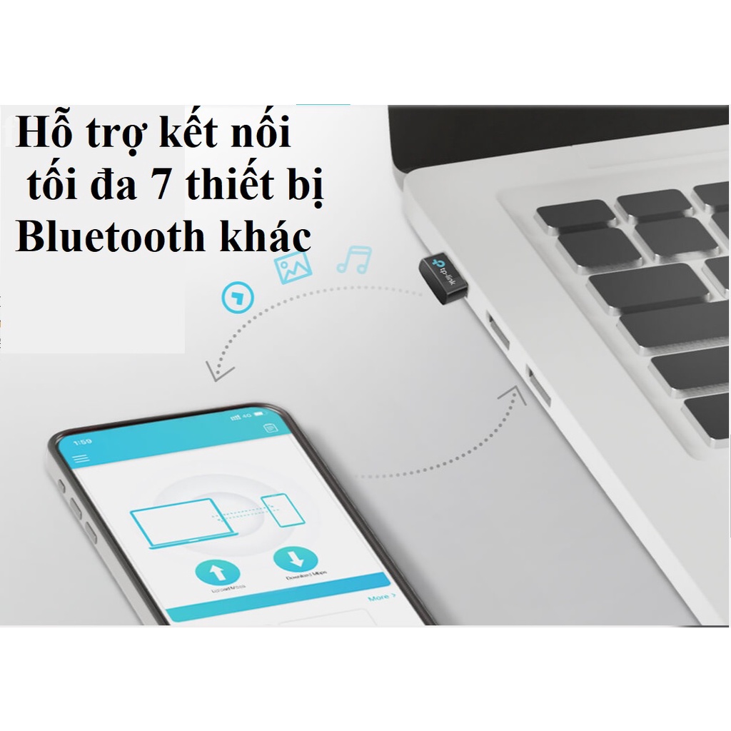 Thiết bị tạo bluetooth cho máy tính Usb Bluetooth tplink UB500