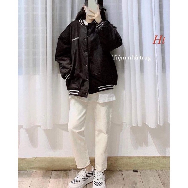 Áo khoác bomber Rainbow HT12