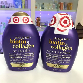 Set gội xả Biotin & Collagen size 385ml