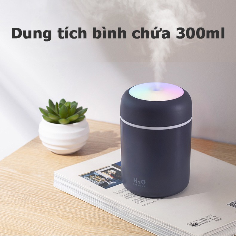 Máy phun sương USB khuếch tán tinh dầu máy tạo ẩm dùng trên ô tô phòng ngủ bàn làm việc