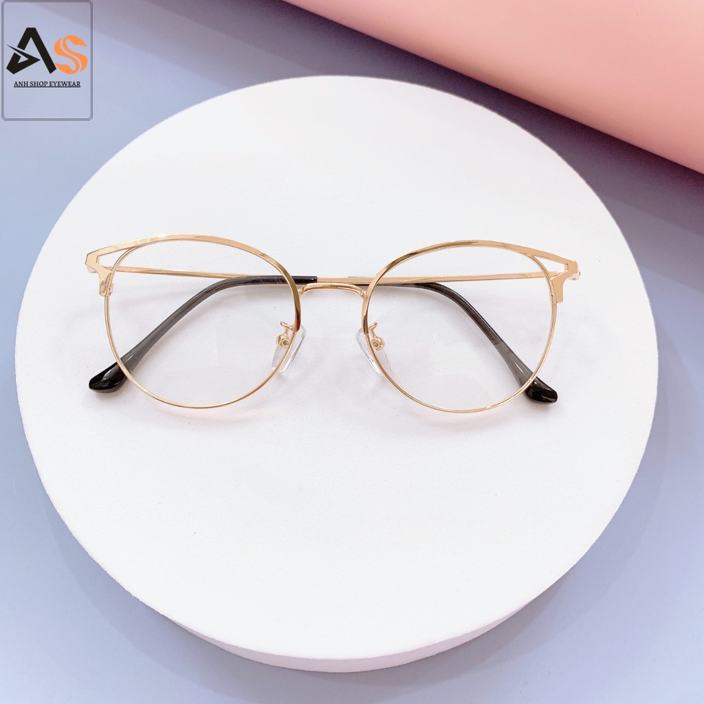 Kính mắt mèo kim loại kiểu dáng thời trang nữ giới 90025