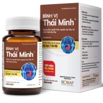 Bình vị Thái Minh, Hỗ trợ trào ngược dạ dày, giảm viêm loét lọ 80 viên