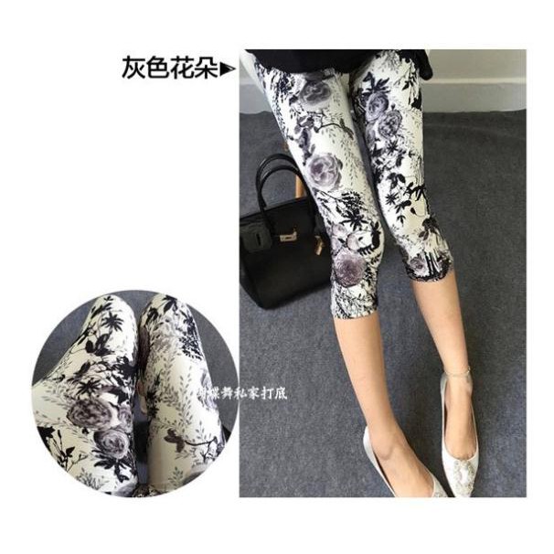 Quần legging họa tiết
