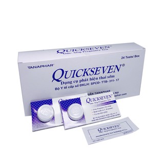 Que thử thai Quickseven phát hiện thai sớm – Combo 1 que