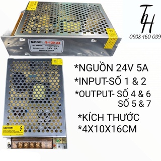 Nguồn tổ ong 24v- 3A,5A,10A,15A,20A