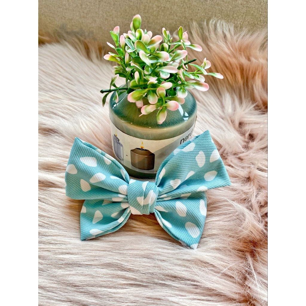 KẸP TÓC NƠ LỤA HÀN QUỐC CHO NỮ BẢN ĐẸP XỊN