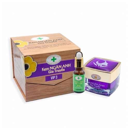 KEM DƯỠNG TRẮNG DA TÁI TẠO 3 IN 1 - NGÂN ANH GIA TRUYỀN 25G