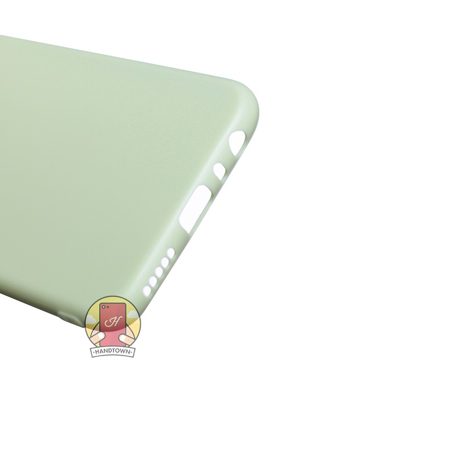 Ốp Lưng Silicone Xiaomi Redmi Note 8 TPU Dẻo Màu Xanh Matcha