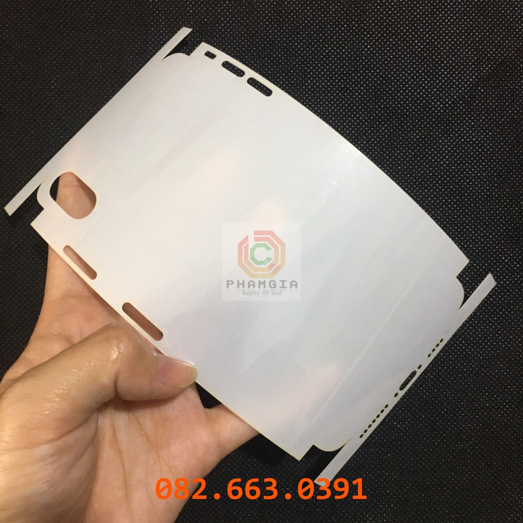 dán PPF nhám chống vân tay full viền các dòng iphone 6,6s 6p,6sp 7,8 7p,8p x xr xsmax 11 11pro 11promax