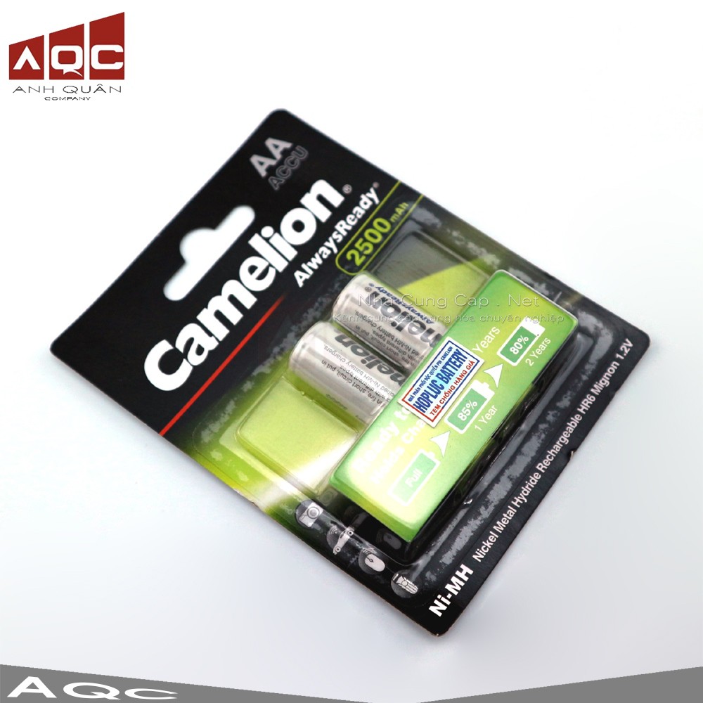 Pin sạc 2300mhA Camelion ALWAYS READY( vỉ 2 viên AA)