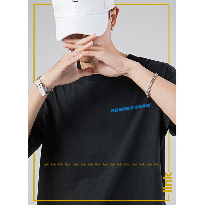 Áo thun đen nam form rộng FAST AND FURIOUS