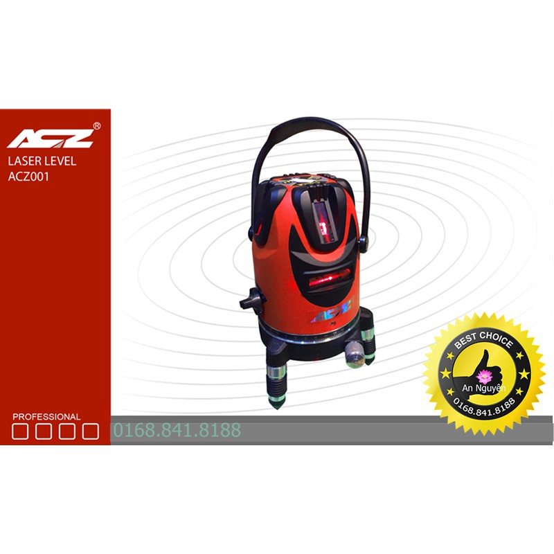 Máy Cân Mực Laser ACZ_5 Tia Đỏ