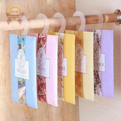 Túi giấy làm thơm không khí phòng túi thơm có móc treo tủ