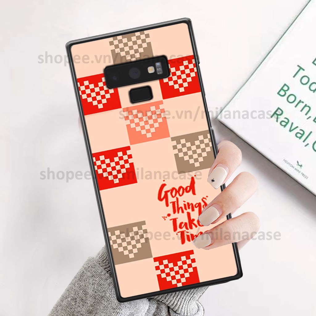Ốp Samsung Note 9 caro họa tiết nhiều màu sắc siêu đẹp thời trang cá tính