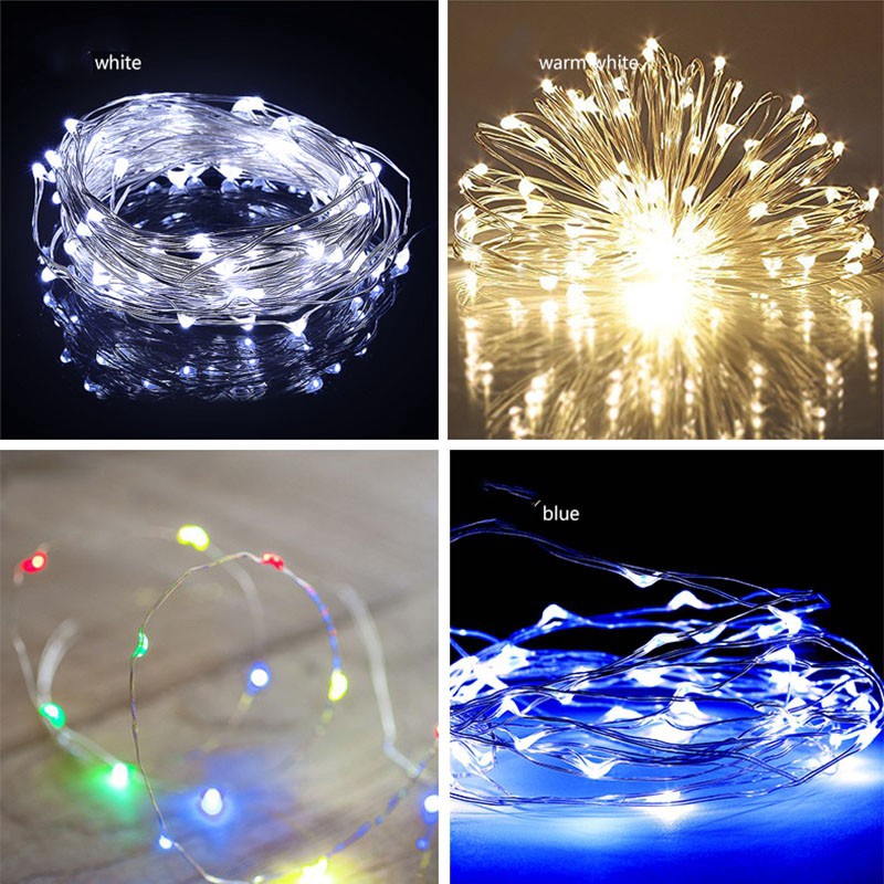 Dây đèn LED dài với 20 bóng trang trí đa năng dài 2m