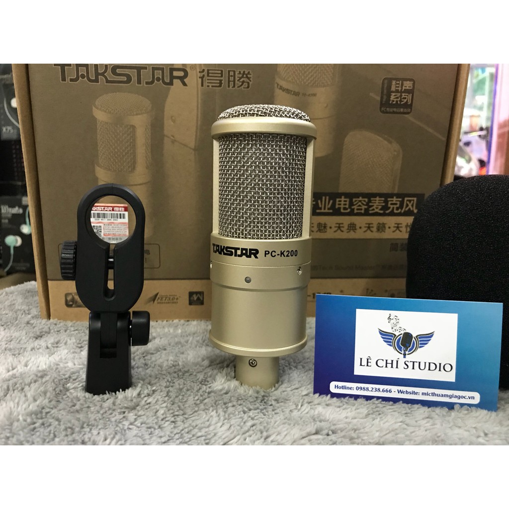 Micro Thu Âm Takstar PC K200