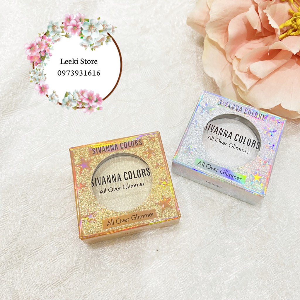 Phấn Highlight Bắt Sáng Sivanna Colors All Over Glimmer HF3026 | BigBuy360 - bigbuy360.vn