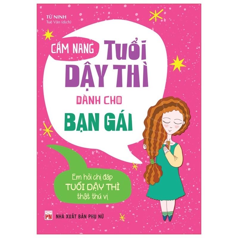 Sách - Cẩm Nang Tuổi Dậy Thì Dành Cho Bạn Gái