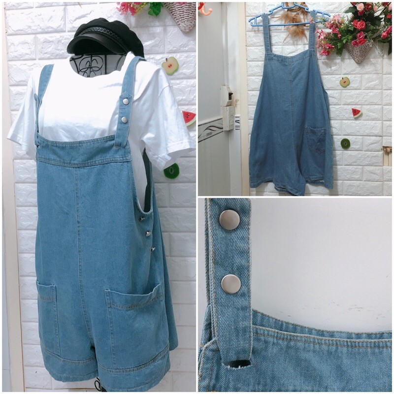 Yếm jean yếm bò thần thánh dưới 60 kg | BigBuy360 - bigbuy360.vn