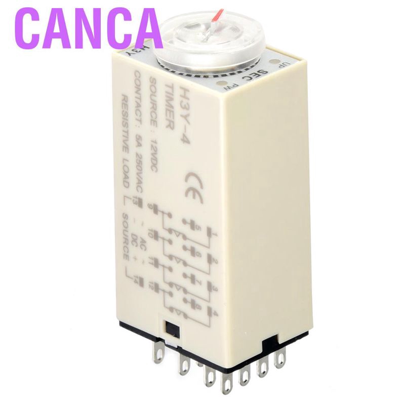 Rơ Le Hẹn Giờ H3y-4 6s 30s 60s 14-pin 12vdc