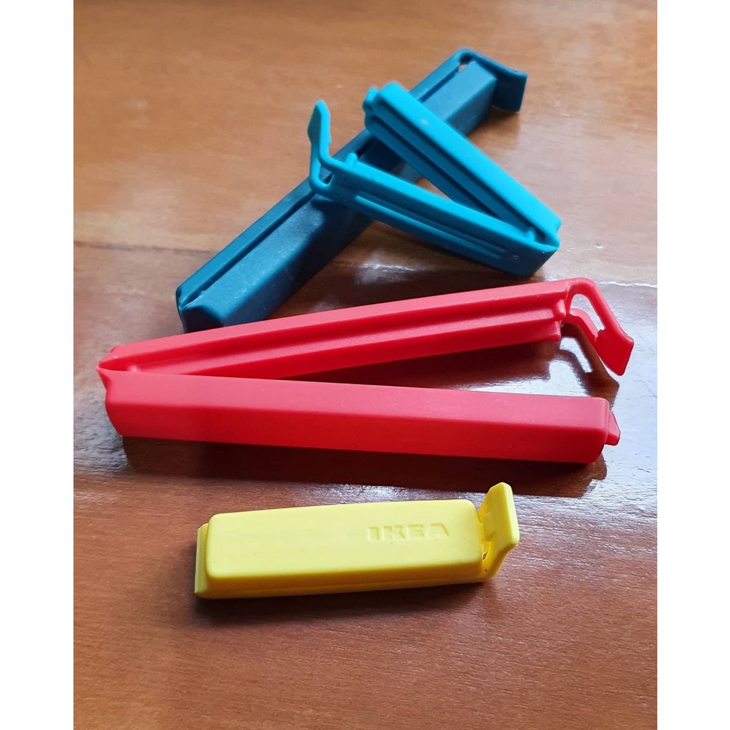 Bộ 26 kẹp miệng túi thực phẩm, túi nylon Bevara IKEA 11cm