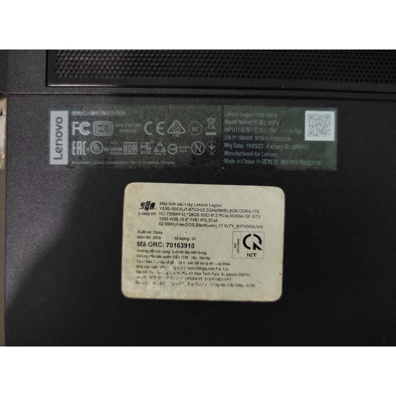 Laptop Lenovo Legion của Chit Ronaldo | BigBuy360 - bigbuy360.vn