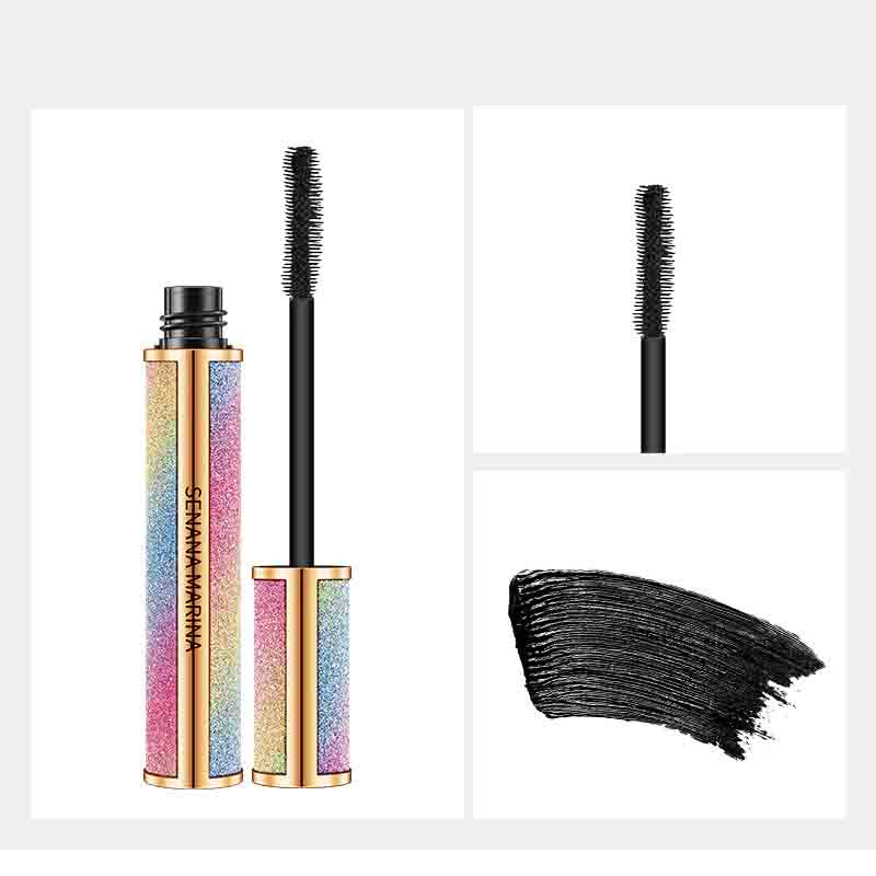 [Hàng mới về] Mascara màu đen lâu trôi chống thấm nước và mồ hôi thiết kế vỏ lấp lánh | BigBuy360 - bigbuy360.vn