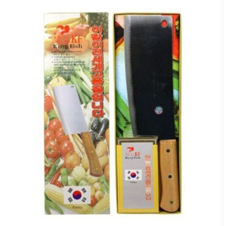 TALA Dao Chặt Xương Hàn Quốc Kinh Fish Có Cán Gỗ Cao Cấp, Cực Chắc, Siêu Bền