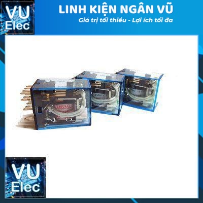 Rơ le (relay) trung gian omron MY2 12V, 24V, 220V loại 8 chân nhỏ,rlay omron