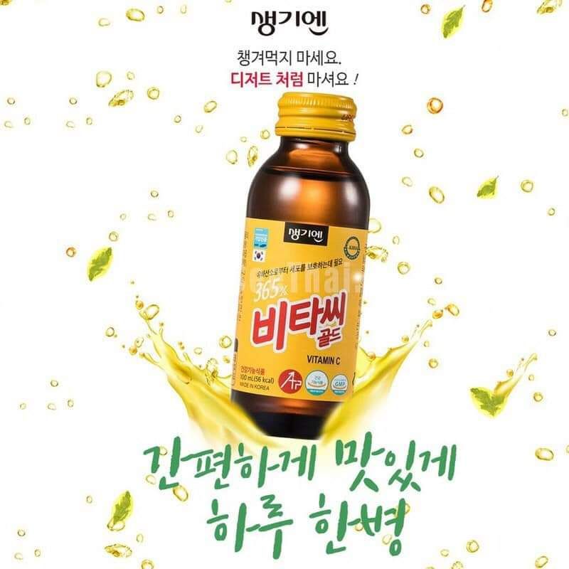 10chai nước tăng lực vitamin C Cheong kwan jang Hàn Quốc