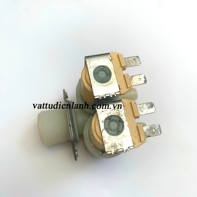Van điện từ cấp nước máy giặt đôi Samsung, Elec- Van cấp đôi MG 2 cổng - hai cửa