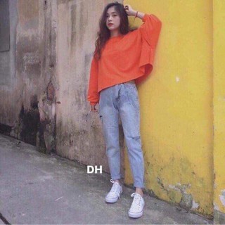 Quần Baggy bò rách hông siêu Size S M