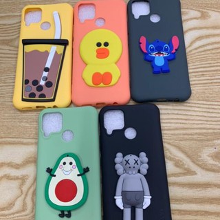 Ốp lưng Realme C12 / C15 dẻo hình nổi cute