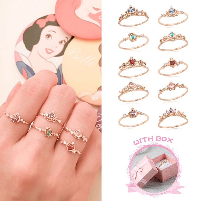 Vòng cổ trang sức kiểu công chúa Disney chống phai màu cho nữ