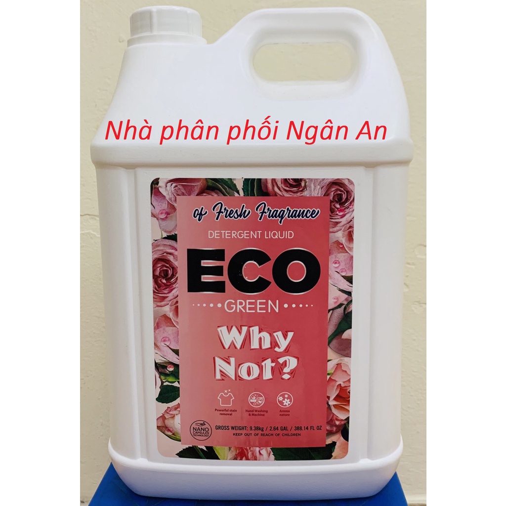 Nước giặt Ecogreen Why not 9kg