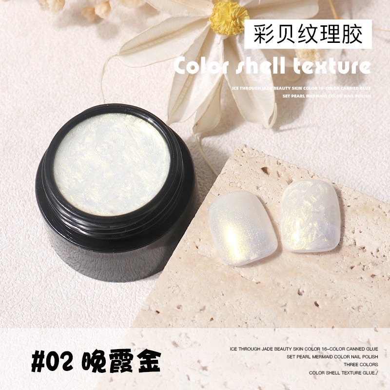 Gel Ngọc Trai, Gel Ánh Trai Nail Hiệu Ứng Ngọc Trai Hũ HuaXi 10g - Ann933233